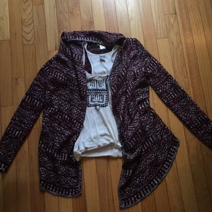 Maroon Cardigan 🥀